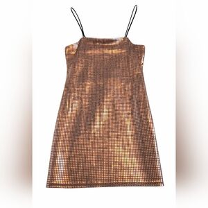 Shimmering Bronze/Gold Dress